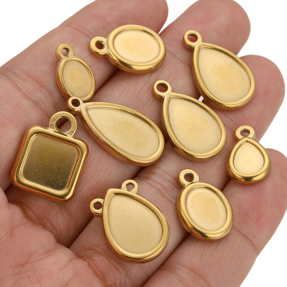 5pcs Stainless Steel Square Dr - Jewelry Making Tray recensione e prezzo