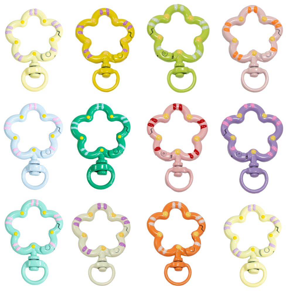 5pcs Flower Metal Lobster Claw - Jewelry Making Metal recensione e prezzo