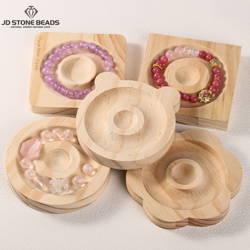 1Pc DIY Natural Wooden Beading - Jewelry Making Tray recensione e prezzo