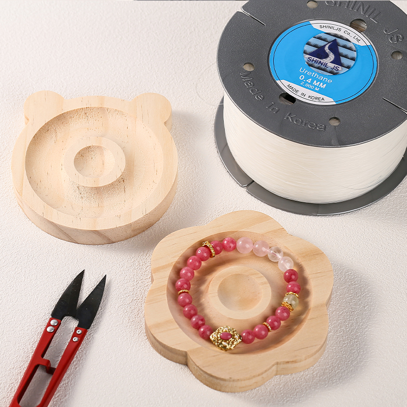 1Pc DIY Natural Wooden Beading - Jewelry Making Tray recensione e prezzo