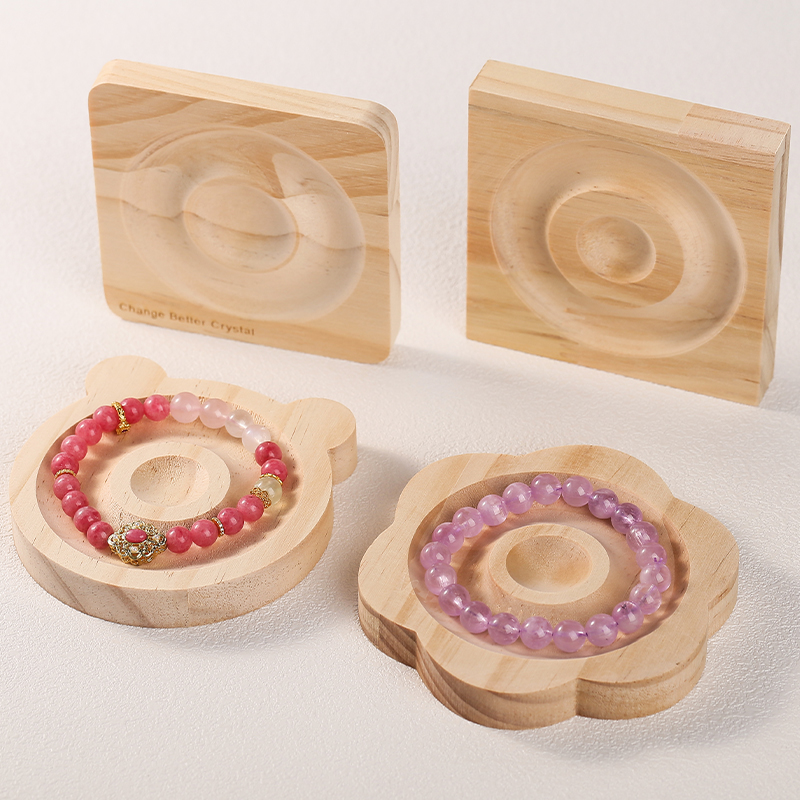 1Pc DIY Natural Wooden Beading - Jewelry Making Tray recensione e prezzo