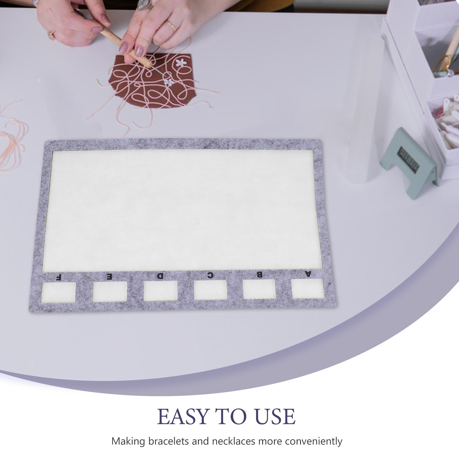 11.4x7.6 Inch Felt Bead Board  - Jewelry Making Tray recensione e prezzo