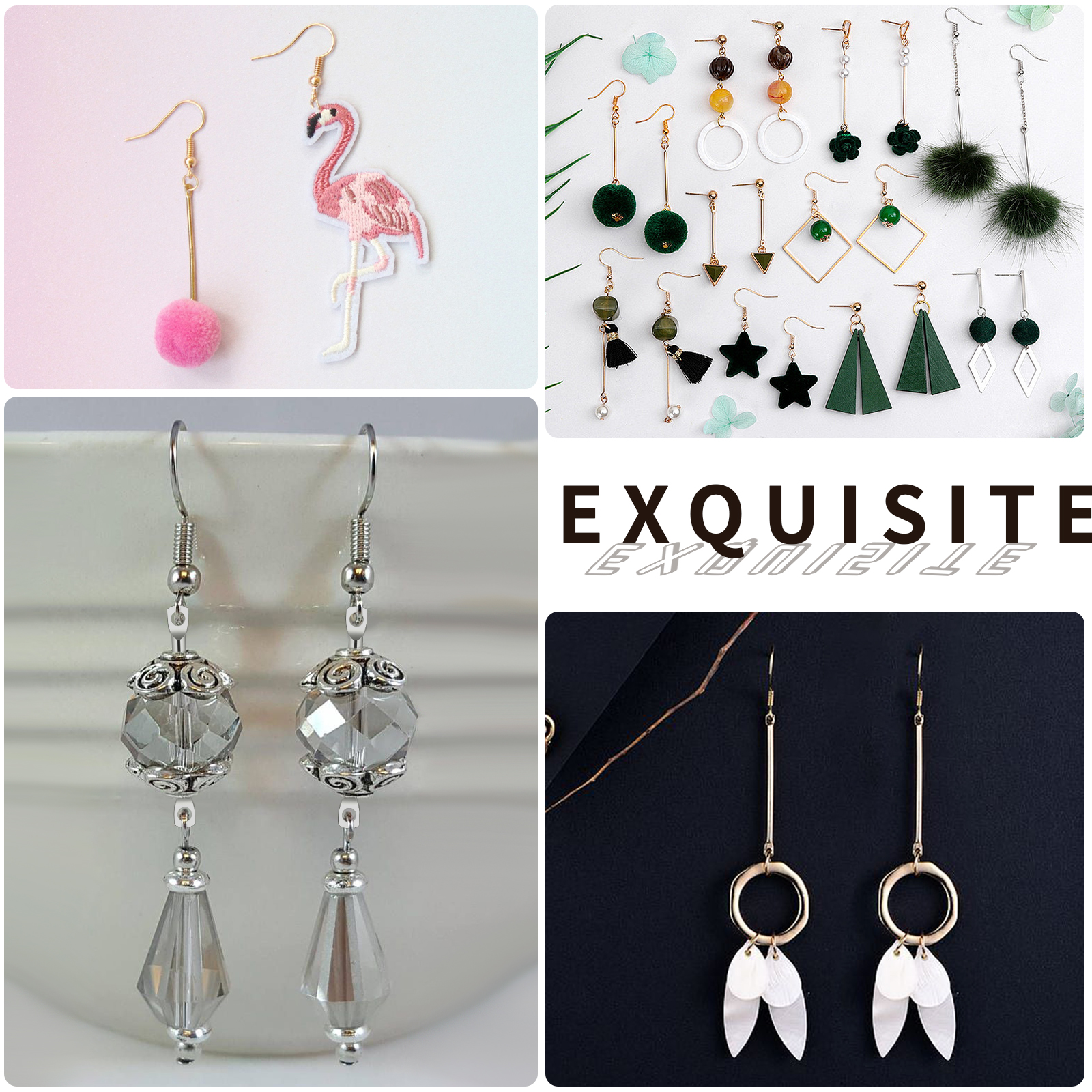 925 Silver/Gold Plated Earring - Jewelry Making Silver recensione e prezzo