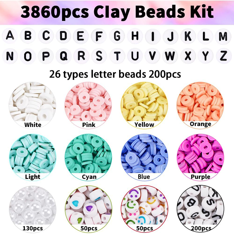 Clay Beads Bracelet Making Kit - Jewelry Making Kits For Girls recensione e prezzo