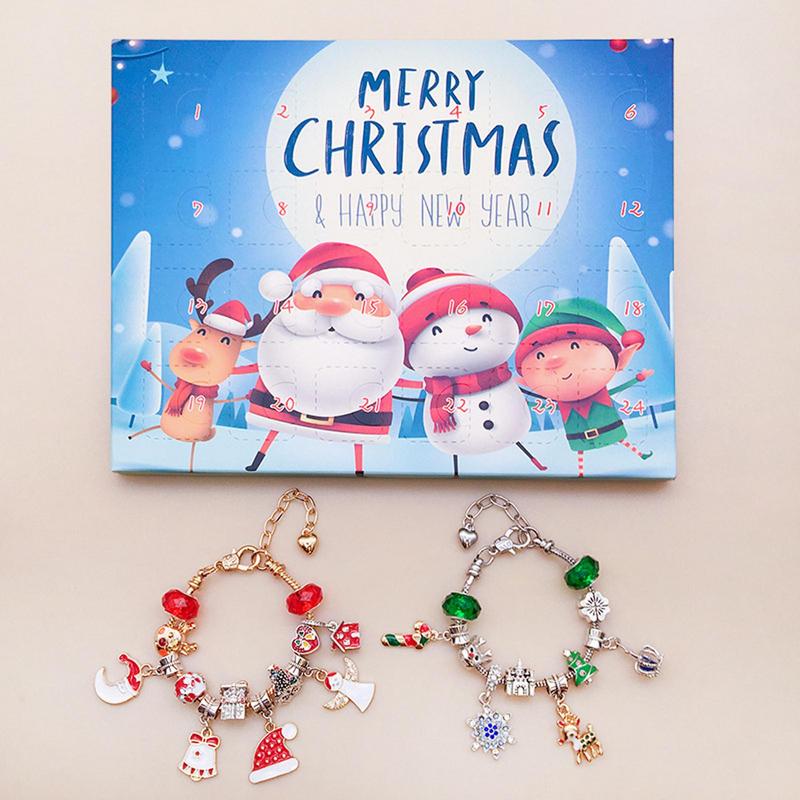 Christmas Advent Bracelet Set  - Jewelry Making Advent Calendar recensione e prezzo