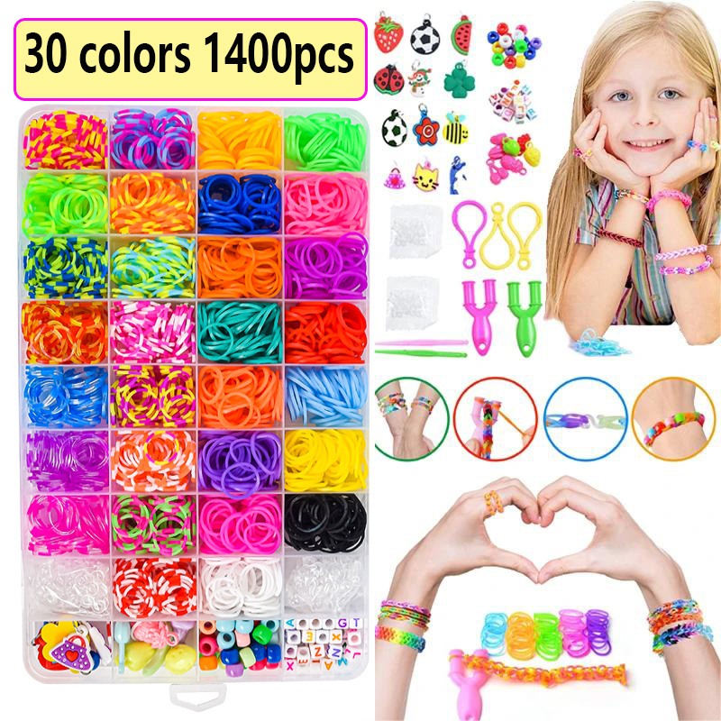 Rubber Bands Loom DIY Handmade - Jewelry Making Kits For Girls recensione e prezzo