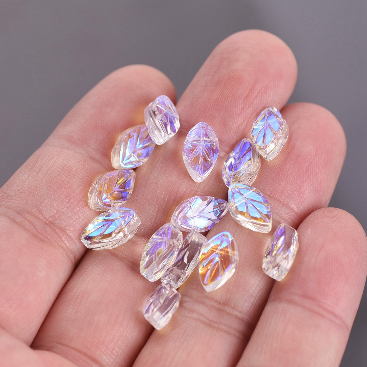 20pcs 11x7mm Oval Leaf Shape C - Jewelry Making Drill recensione e prezzo