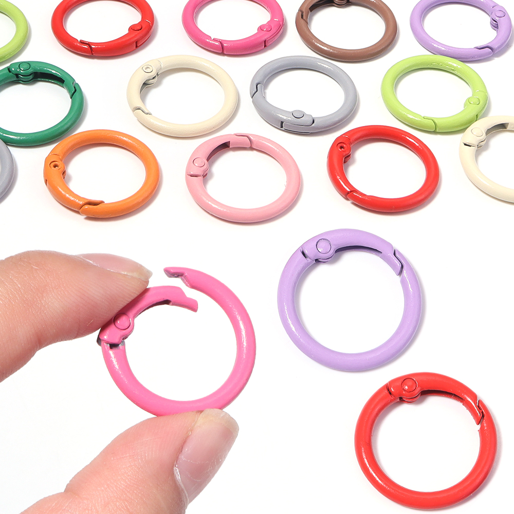 20Pcs/Lot Metal O Ring Spring  - Jewelry Making Metal recensione e prezzo