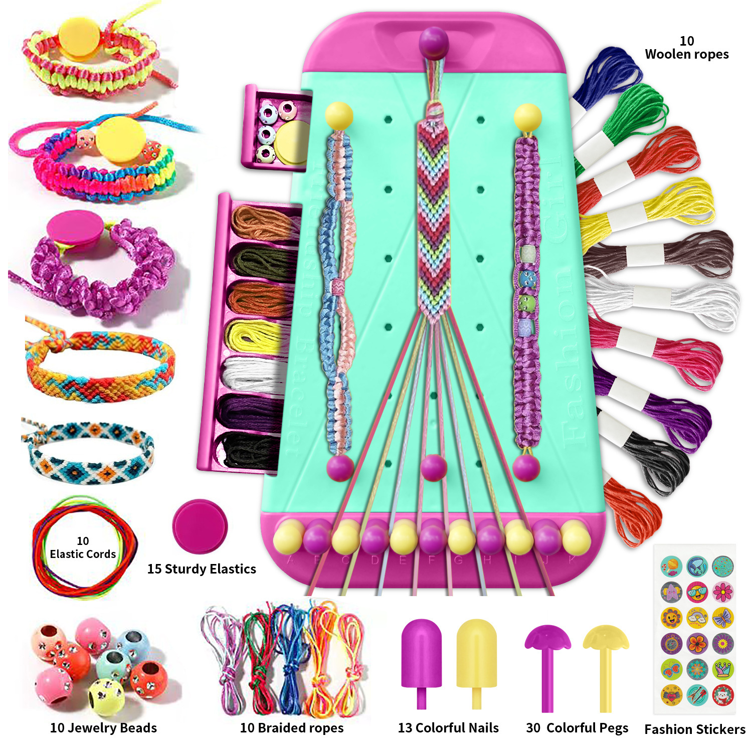 Bracelet Making Kit Toy for Gi - Jewelry Making Kits For Girls recensione e prezzo