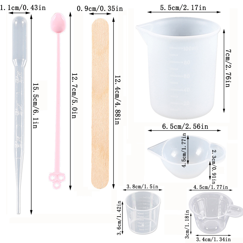 Epoxy Resin Tools Kit Silicone - Jewelry Making Tool Kit recensione e prezzo