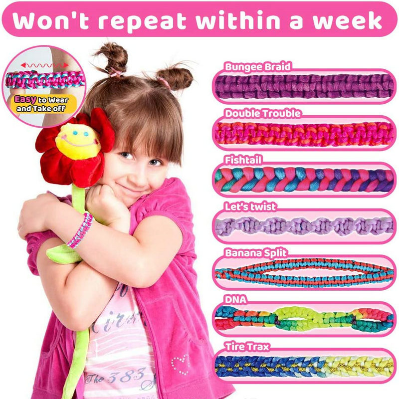 Friendship Bracelet Making Kit - Jewelry Making Kits For Girls recensione e prezzo
