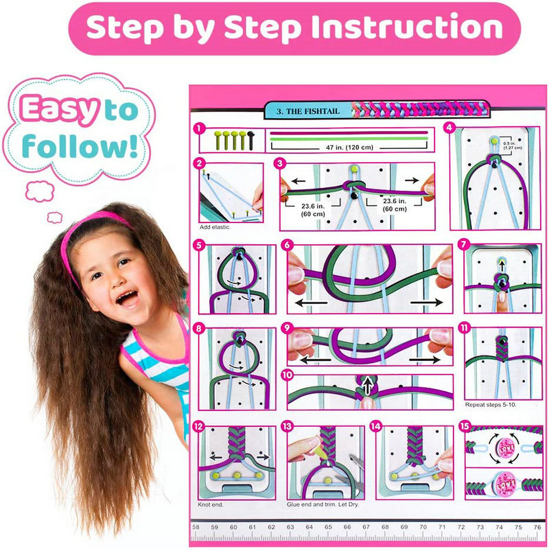 Friendship Bracelet Making Kit - Jewelry Making Kits For Girls recensione e prezzo
