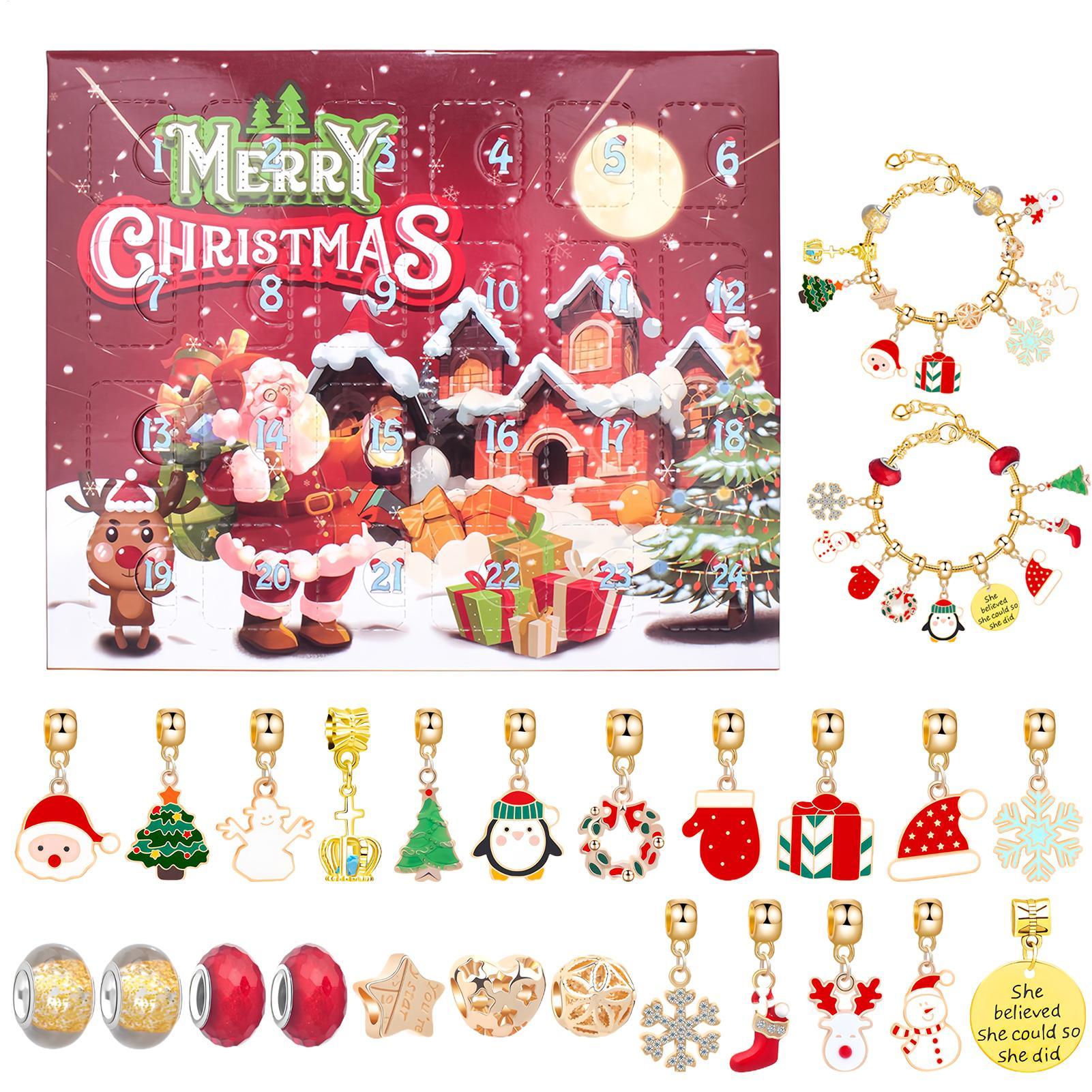 Christmas Bracelet Beaded Adve - Jewelry Making Advent Calendar recensione e prezzo