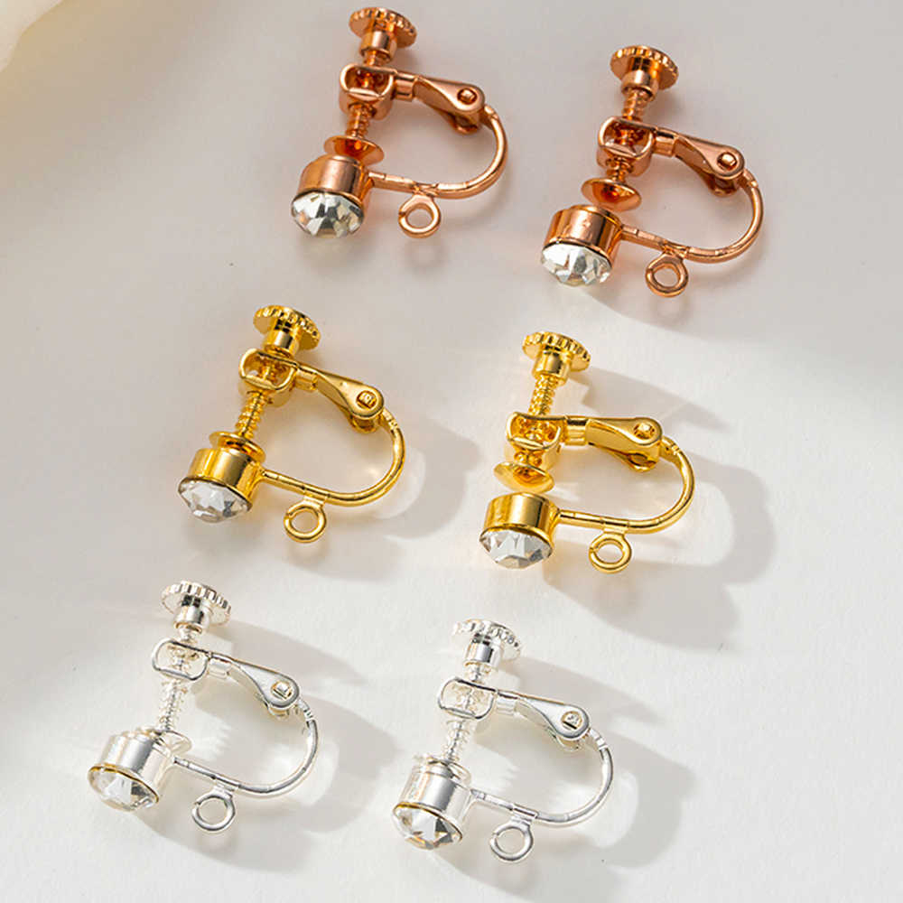 10pcs Brass Clip on Earring Co - Jewelry Making Wire recensione e prezzo