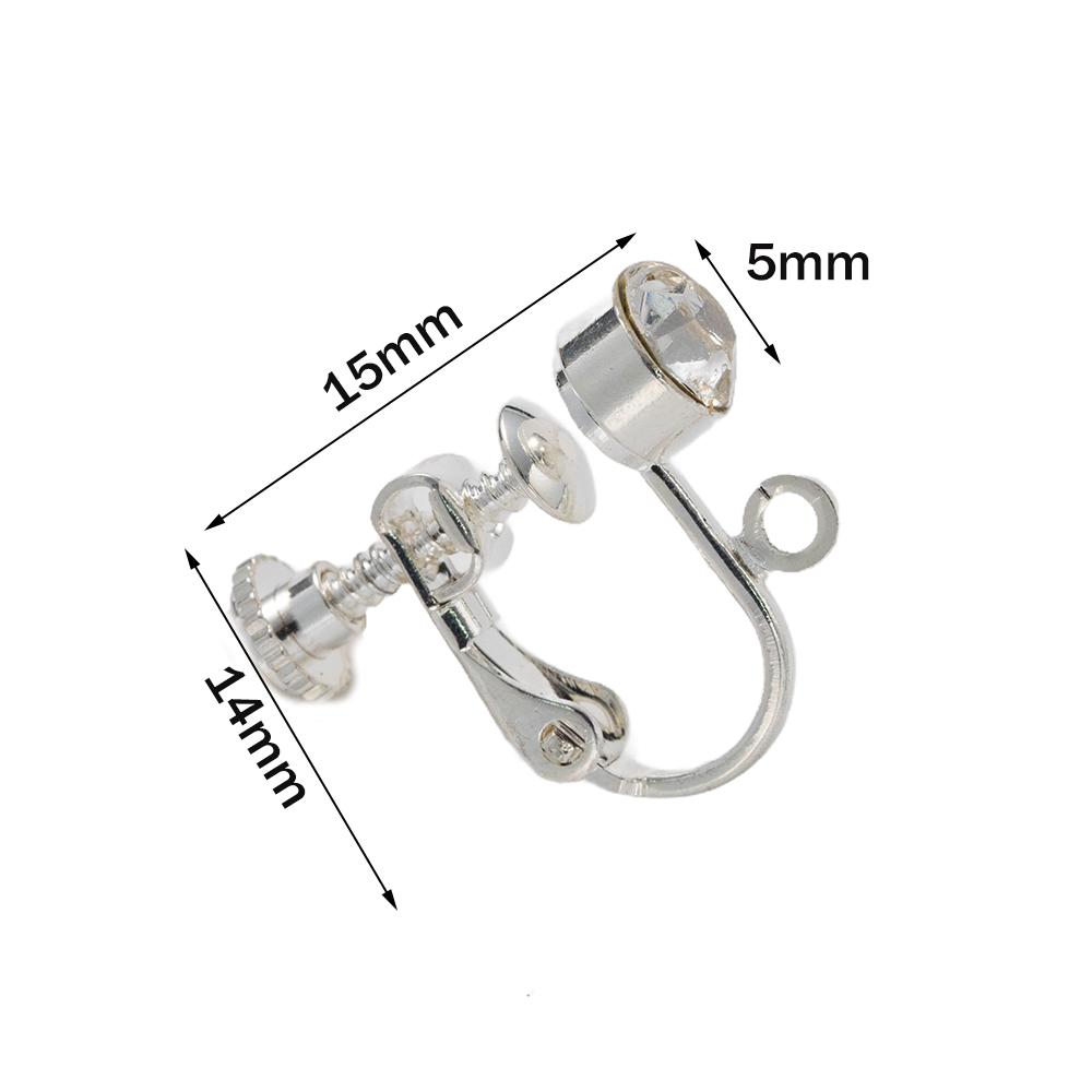 10pcs Brass Clip on Earring Co - Jewelry Making Wire recensione e prezzo