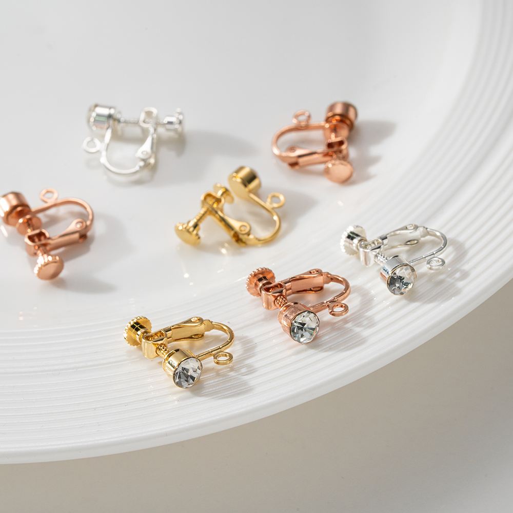 10pcs Brass Clip on Earring Co - Jewelry Making Wire recensione e prezzo