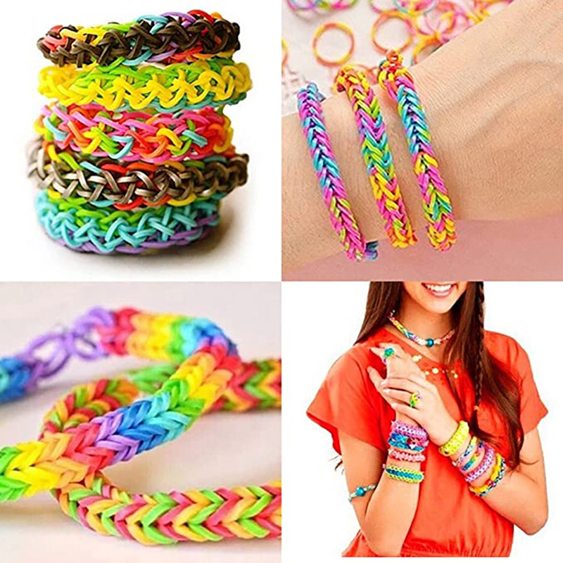 600 pieces Colorful Rubber Ban - Jewelry Making Tool Kit recensione e prezzo