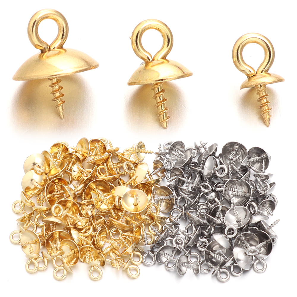 20pcs Stainless Steel Screw Ey - Jewelry Making Drill recensione e prezzo