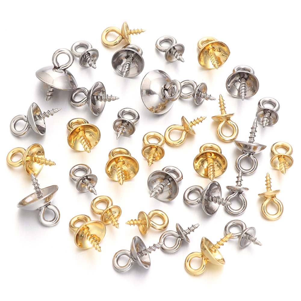 20pcs Stainless Steel Screw Ey - Jewelry Making Drill recensione e prezzo