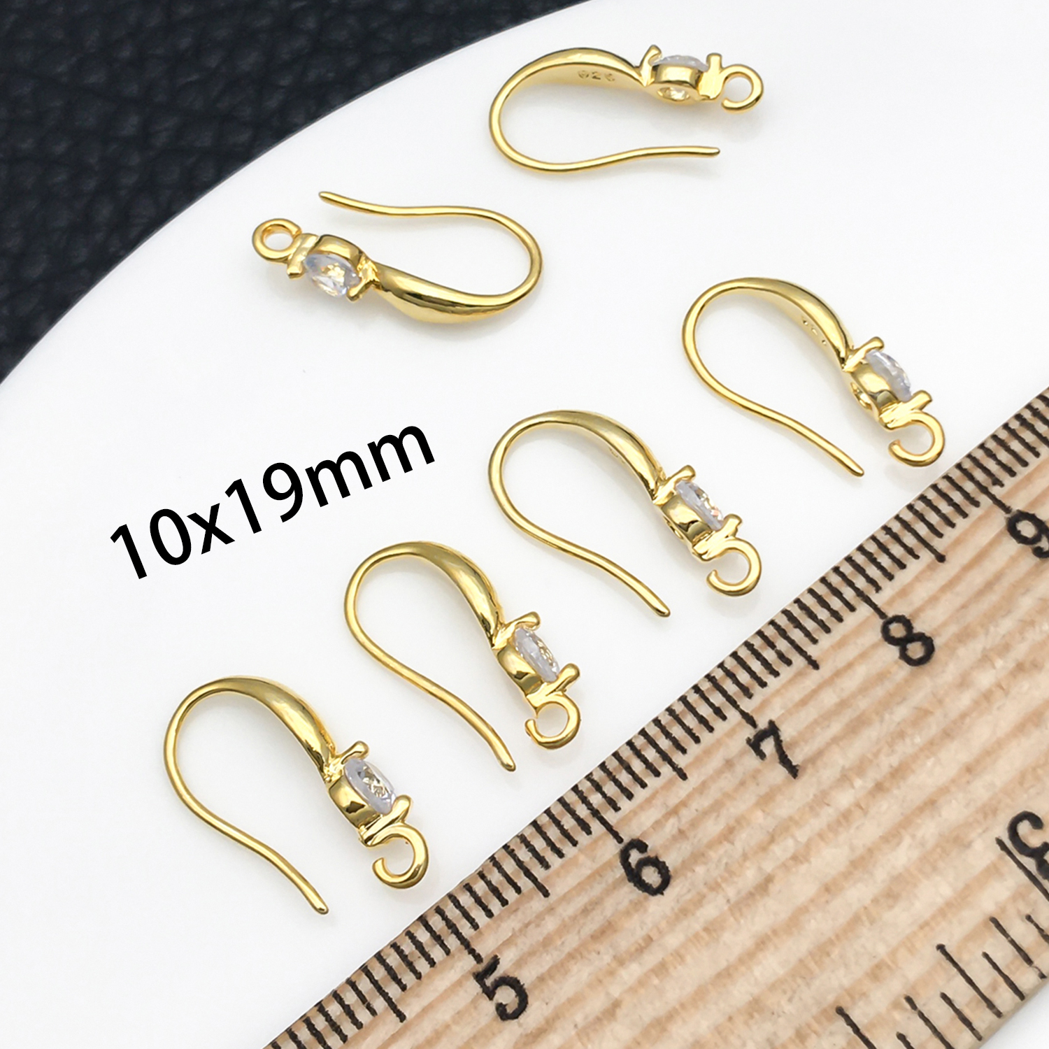 3pcs 10x19mm with Zircon Earri - Jewelry Making Wire recensione e prezzo