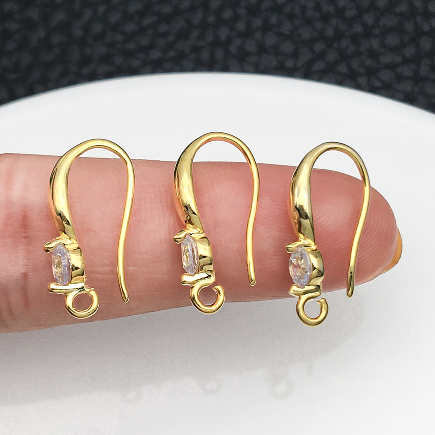 3pcs 10x19mm with Zircon Earri - Jewelry Making Wire recensione e prezzo