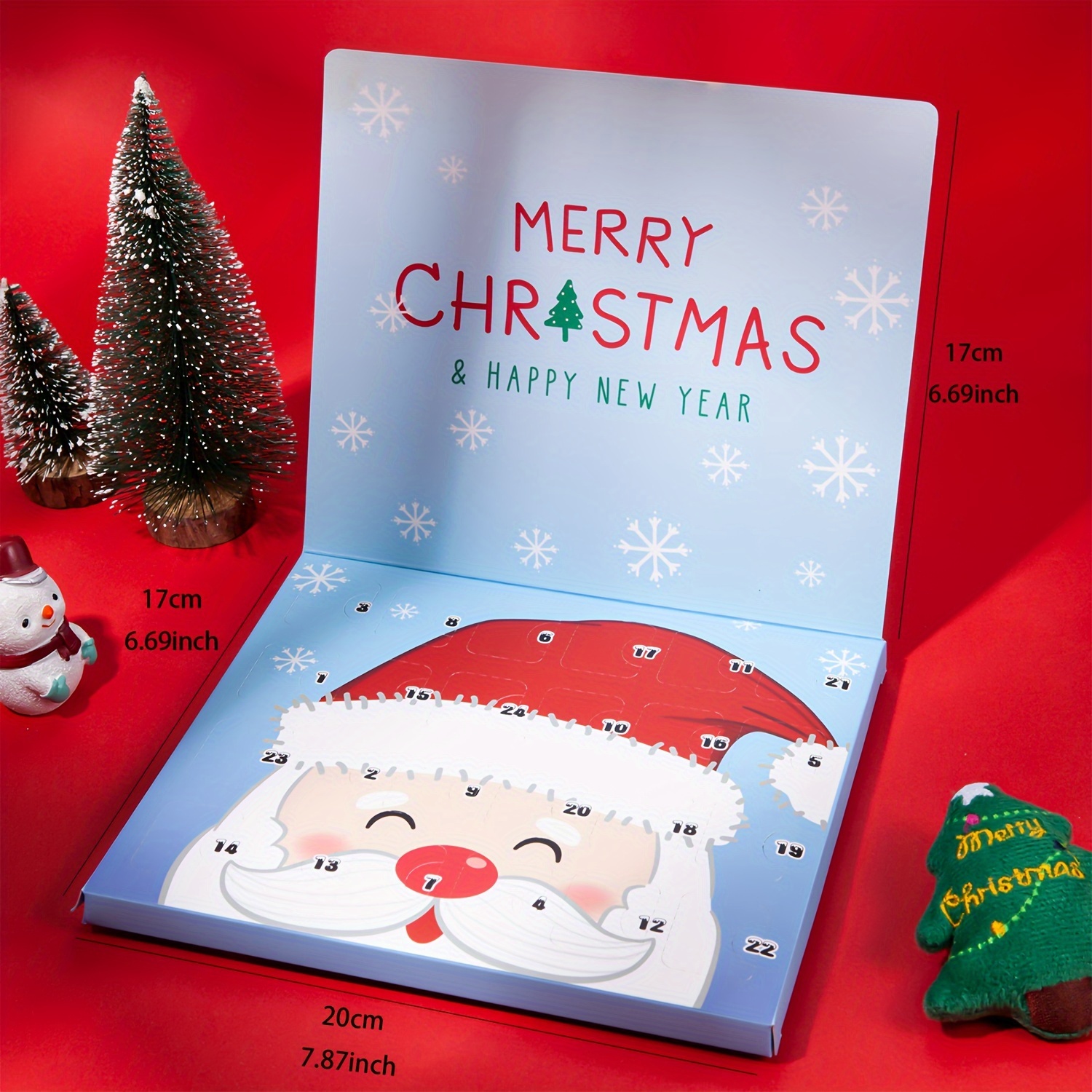 Blue Santa Claus Series Countd - Jewelry Making Advent Calendar recensione e prezzo