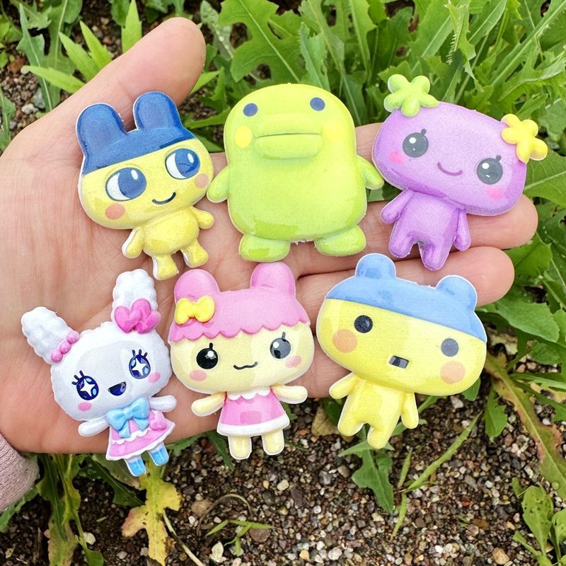 45mm Cartoon Tamagotchi double - Jewelry Making Accessories recensione e prezzo