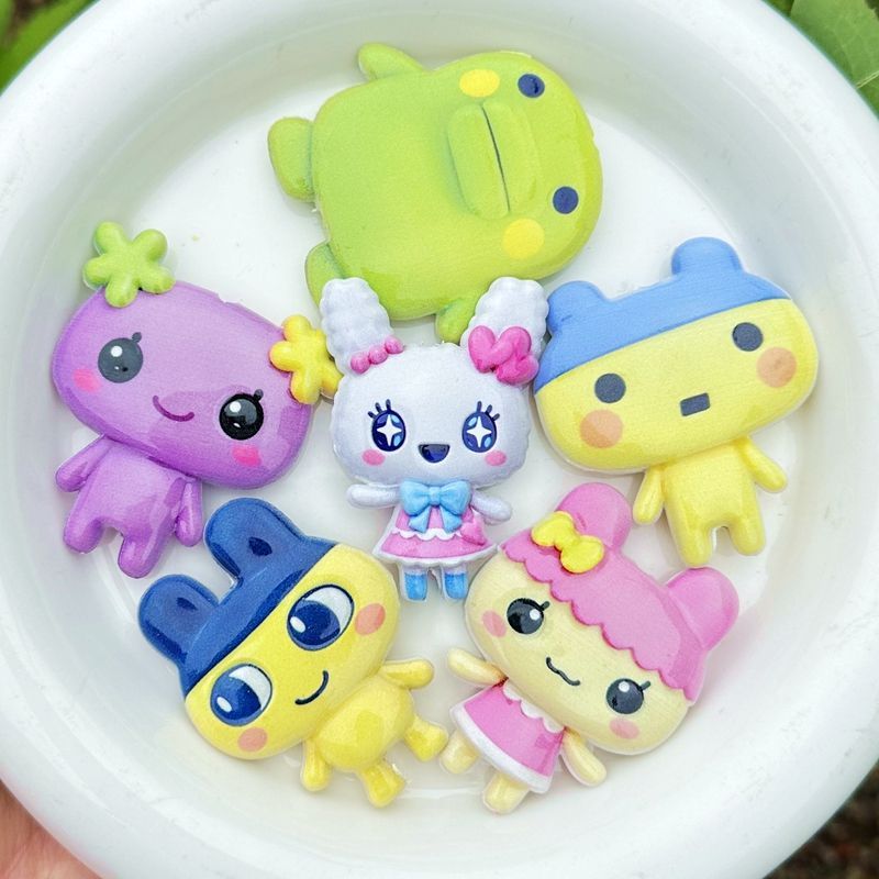 45mm Cartoon Tamagotchi double - Jewelry Making Accessories recensione e prezzo