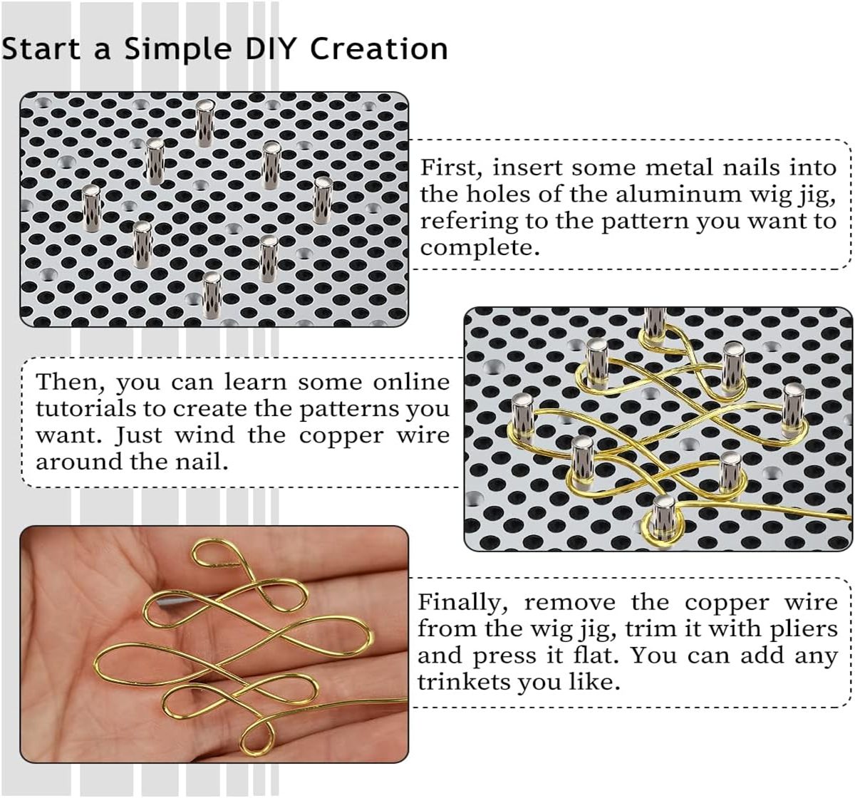 XUQIAN Wire Jig Wire Deluxe Ji - Wire Jewelry Making Jig recensione e prezzo
