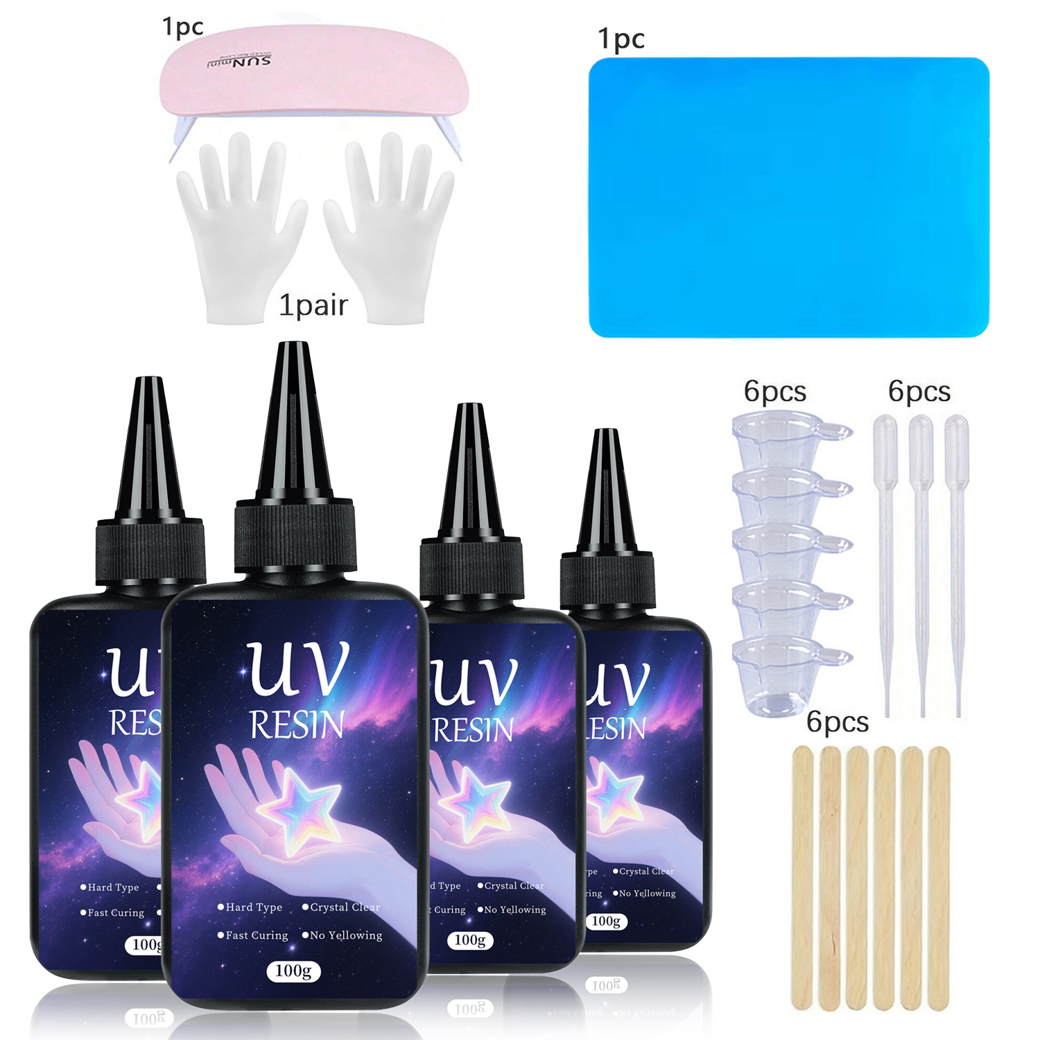 UV Resin kit with Casting Tool - Jewelry Making Tool Kit recensione e prezzo