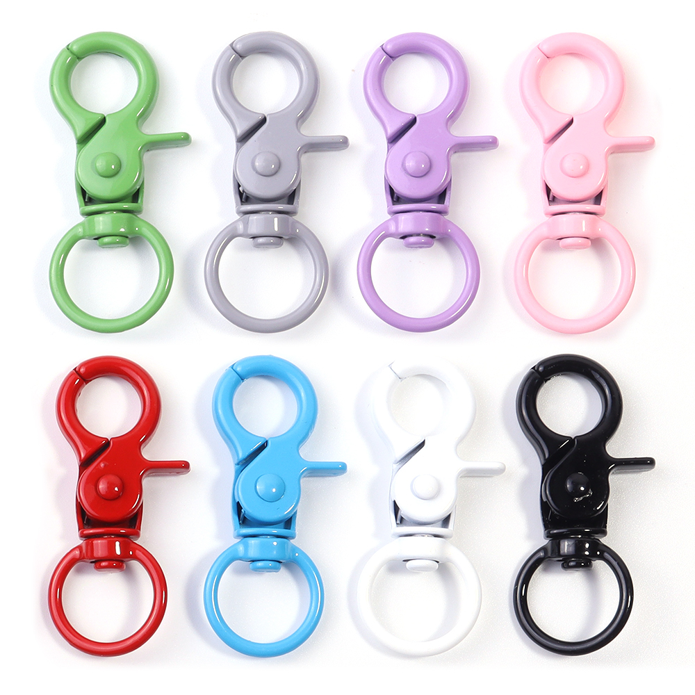 5Pcs/Lot Colorful Swivel Lobst - Jewelry Making Metal recensione e prezzo