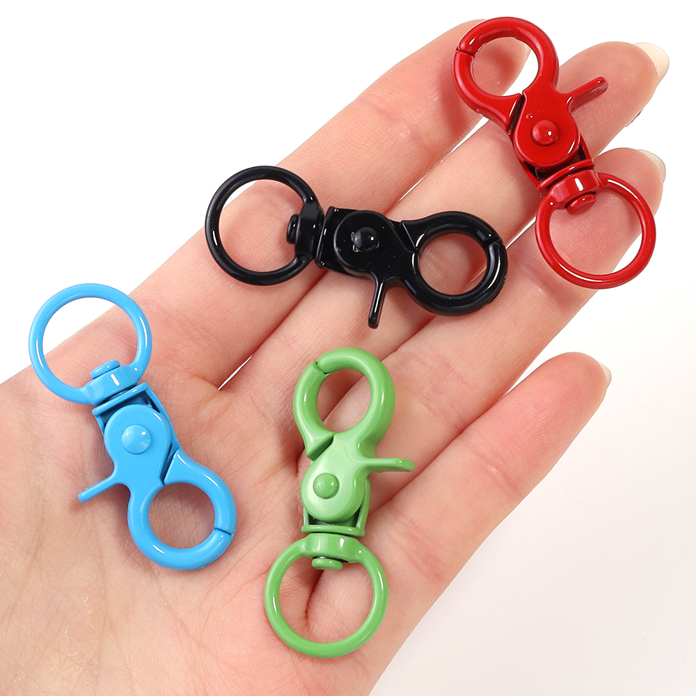 5Pcs/Lot Colorful Swivel Lobst - Jewelry Making Metal recensione e prezzo