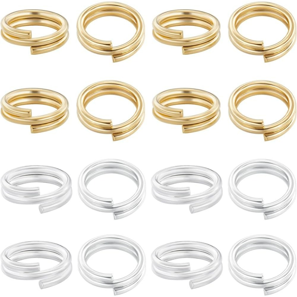 1 Box 80Pcs Split Jump Ring 24 - Jewelry Making Silver recensione e prezzo
