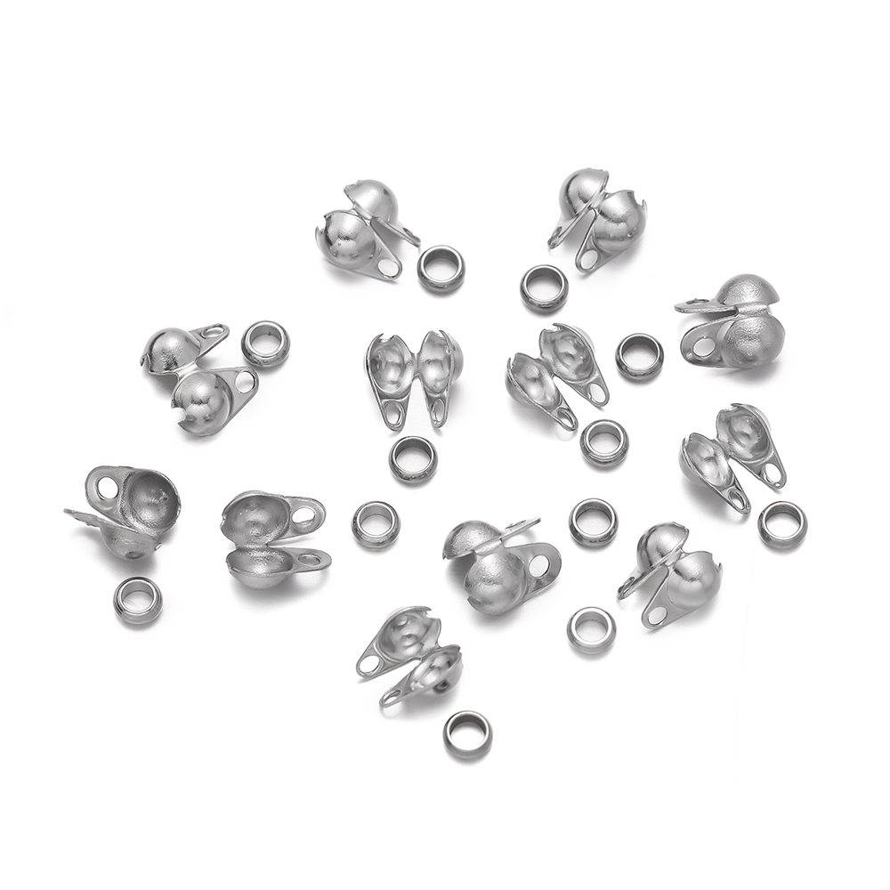 1Set Stainless Steel Crimp Bea - Jewelry Making Knots recensione e prezzo