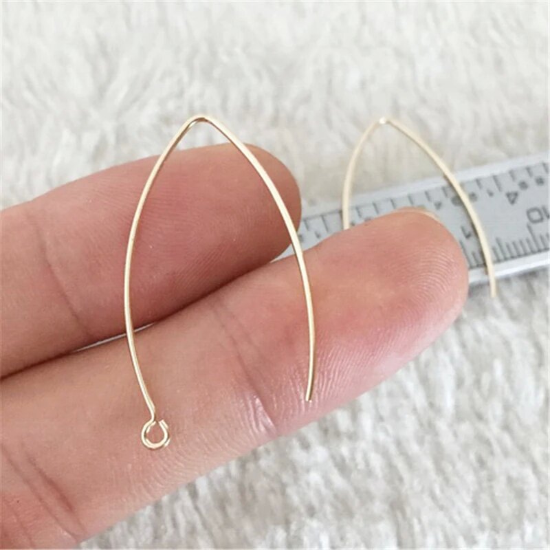32.0mm V Shape Ear Wire 14K Go - Jewelry Making Wire recensione e prezzo