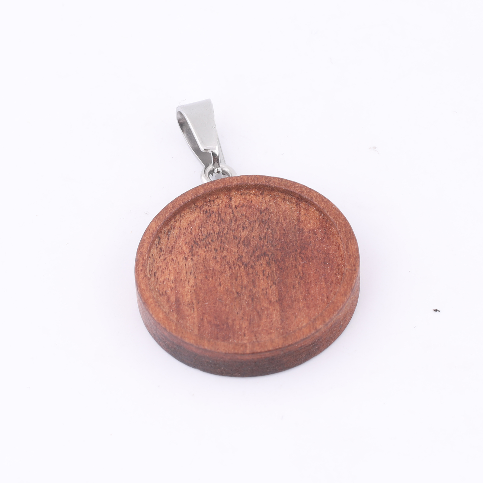 10pcs 20mm Round Wood Cabochon - Jewelry Making Tray recensione e prezzo