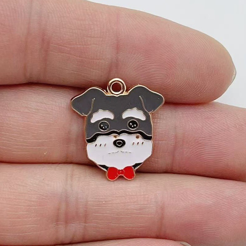 12pcs cartoon pet spotted dog  - Jewelry Making Accessories recensione e prezzo