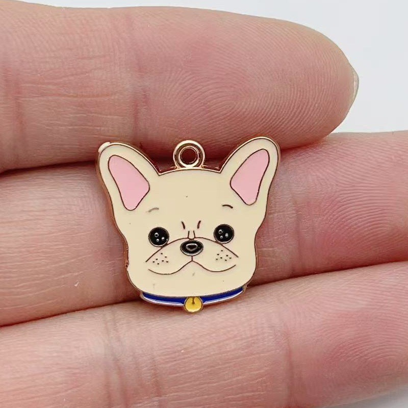 12pcs cartoon pet spotted dog  - Jewelry Making Accessories recensione e prezzo