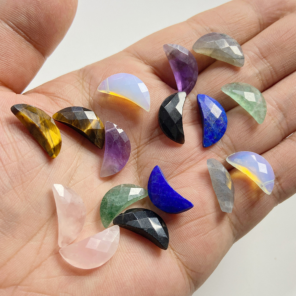 Top Drilled Moon Shape Stone B - Jewelry Making Drill recensione e prezzo