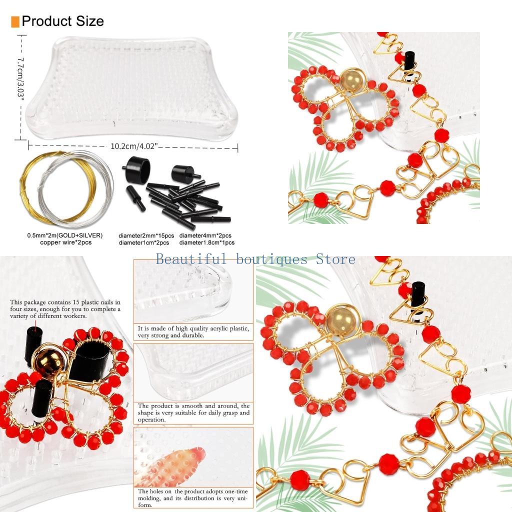 U4LF Wire Beading Jig Wire Sha - Wire Jewelry Making Jig recensione e prezzo