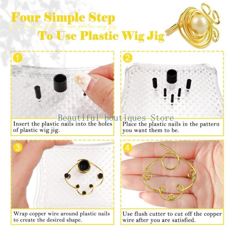 U4LF Wire Beading Jig Wire Sha - Wire Jewelry Making Jig recensione e prezzo