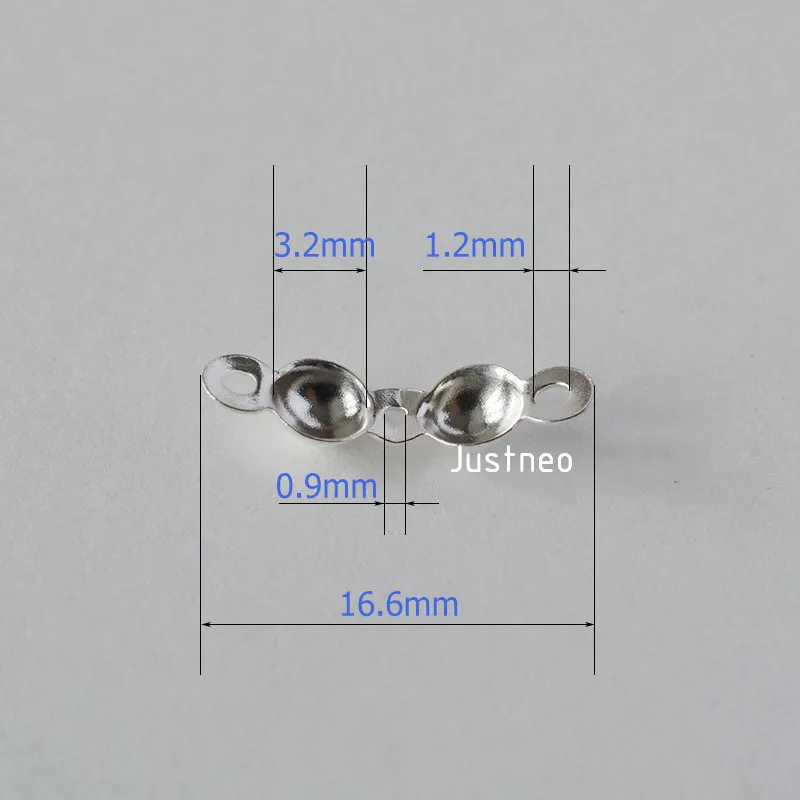 solid 925 Sterling Silver Knot - Jewelry Making Knots recensione e prezzo