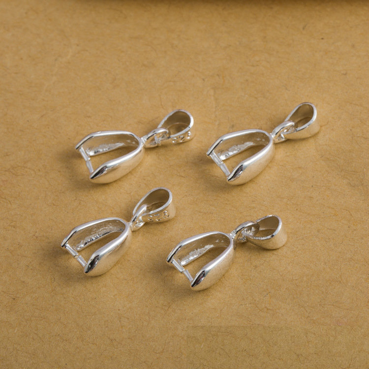 10Pcs 925 Stering Silver Plate - Jewelry Making Silver recensione e prezzo