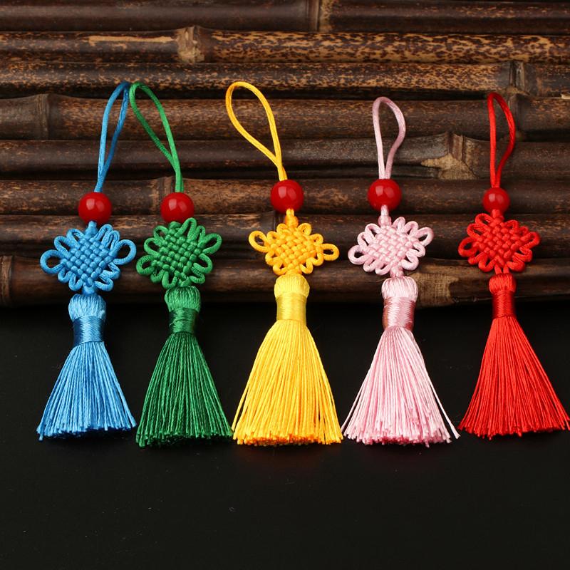 5Pcs Tassels Chinese Knots Sil - Jewelry Making Knots recensione e prezzo