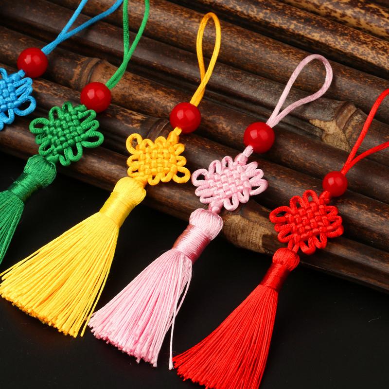 5Pcs Tassels Chinese Knots Sil - Jewelry Making Knots recensione e prezzo