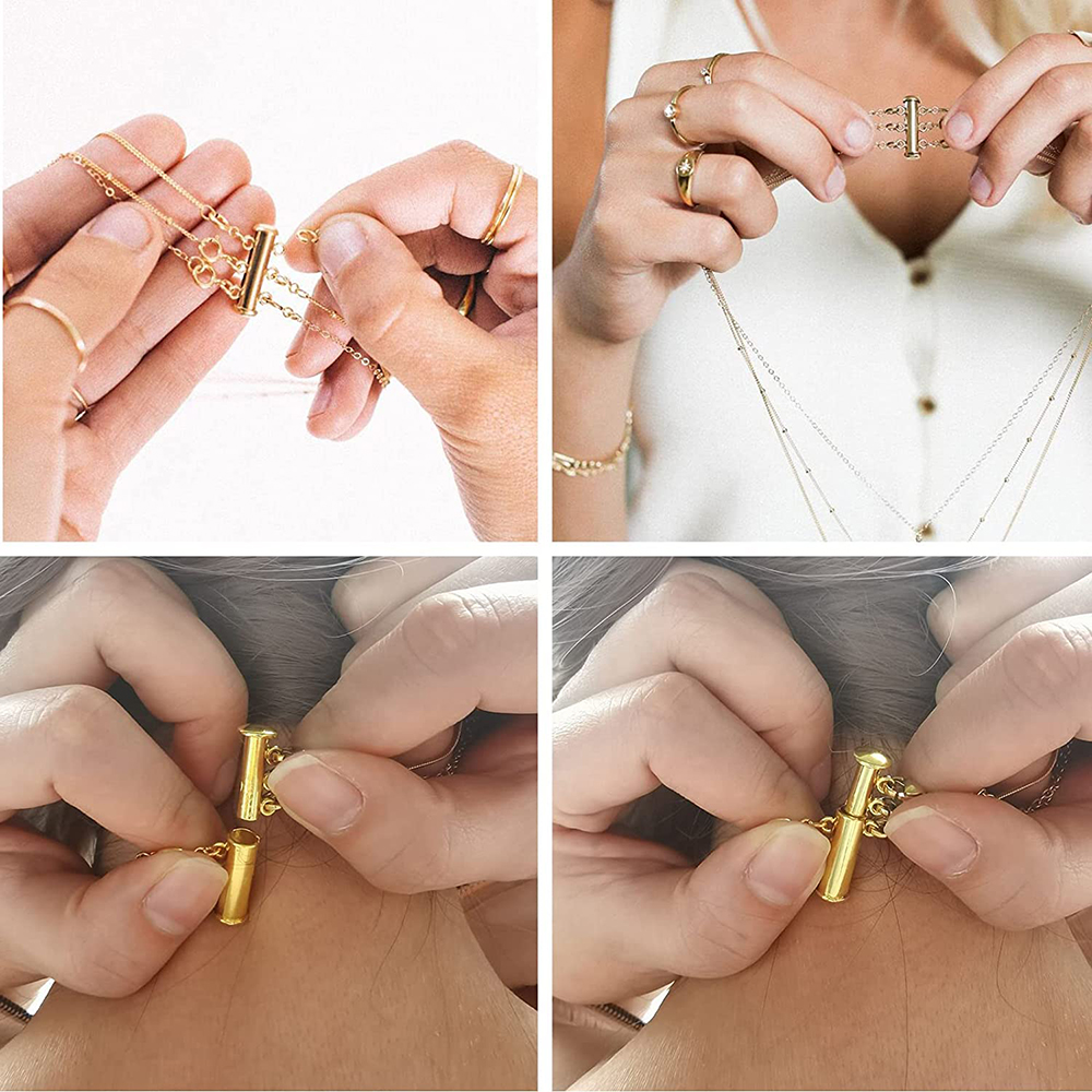 2pcs Multi Strand Necklace Lay - Jewelry Making Accessories recensione e prezzo
