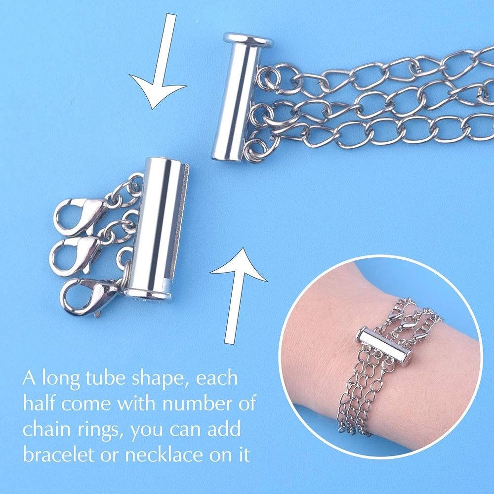 2pcs Multi Strand Necklace Lay - Jewelry Making Accessories recensione e prezzo