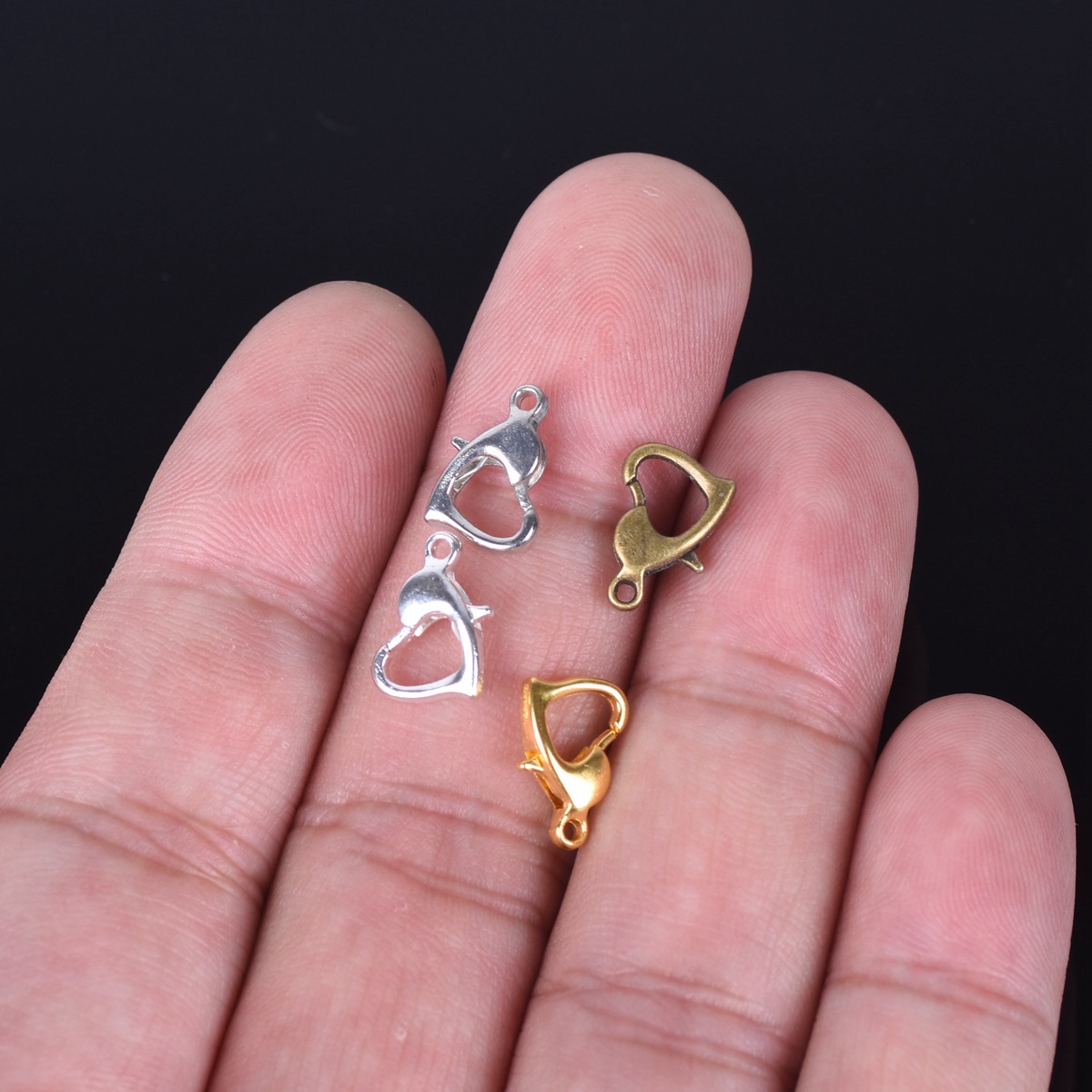 30pcs 12x8mm Gold/Silver/Bronz - Jewelry Making Silver recensione e prezzo