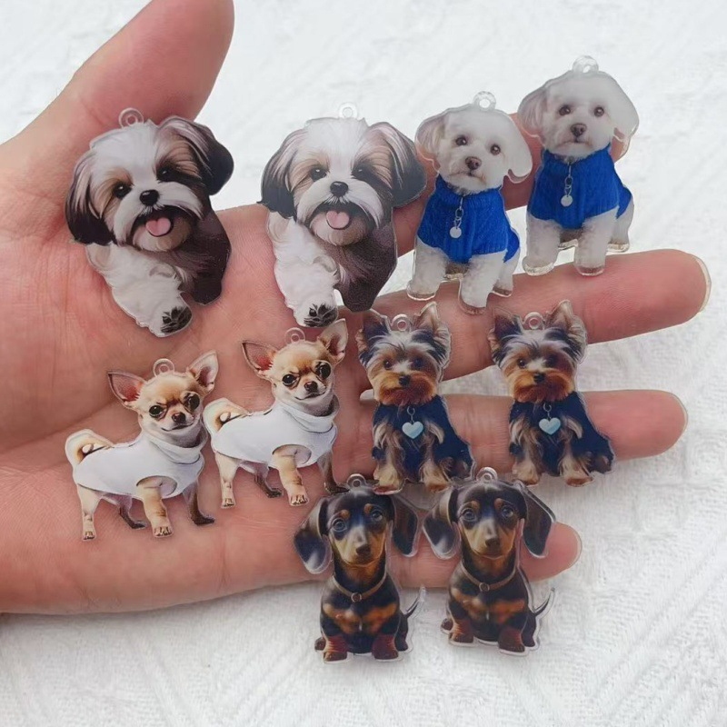 10 pieces of resin cartoon sma - Jewelry Making Accessories recensione e prezzo