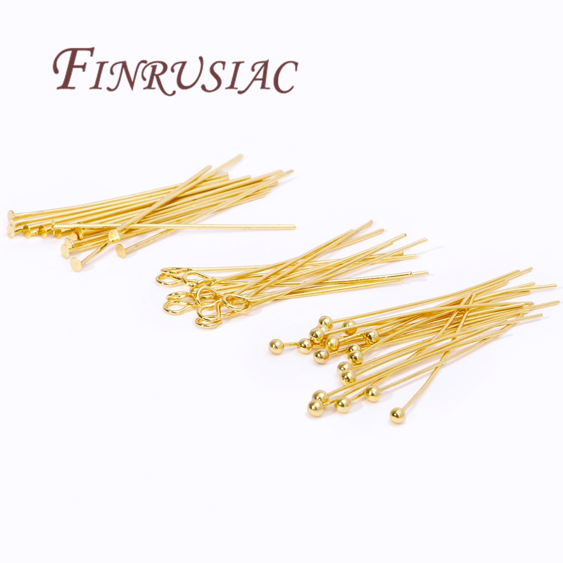 50Pcs 20-50mm Gold Plated Pins - Jewelry Making Drill recensione e prezzo